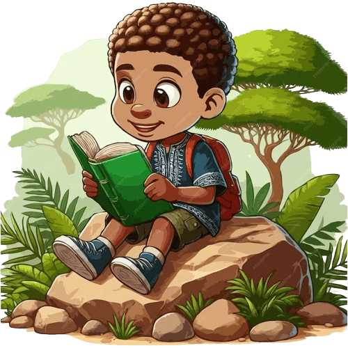 boy reading angano left